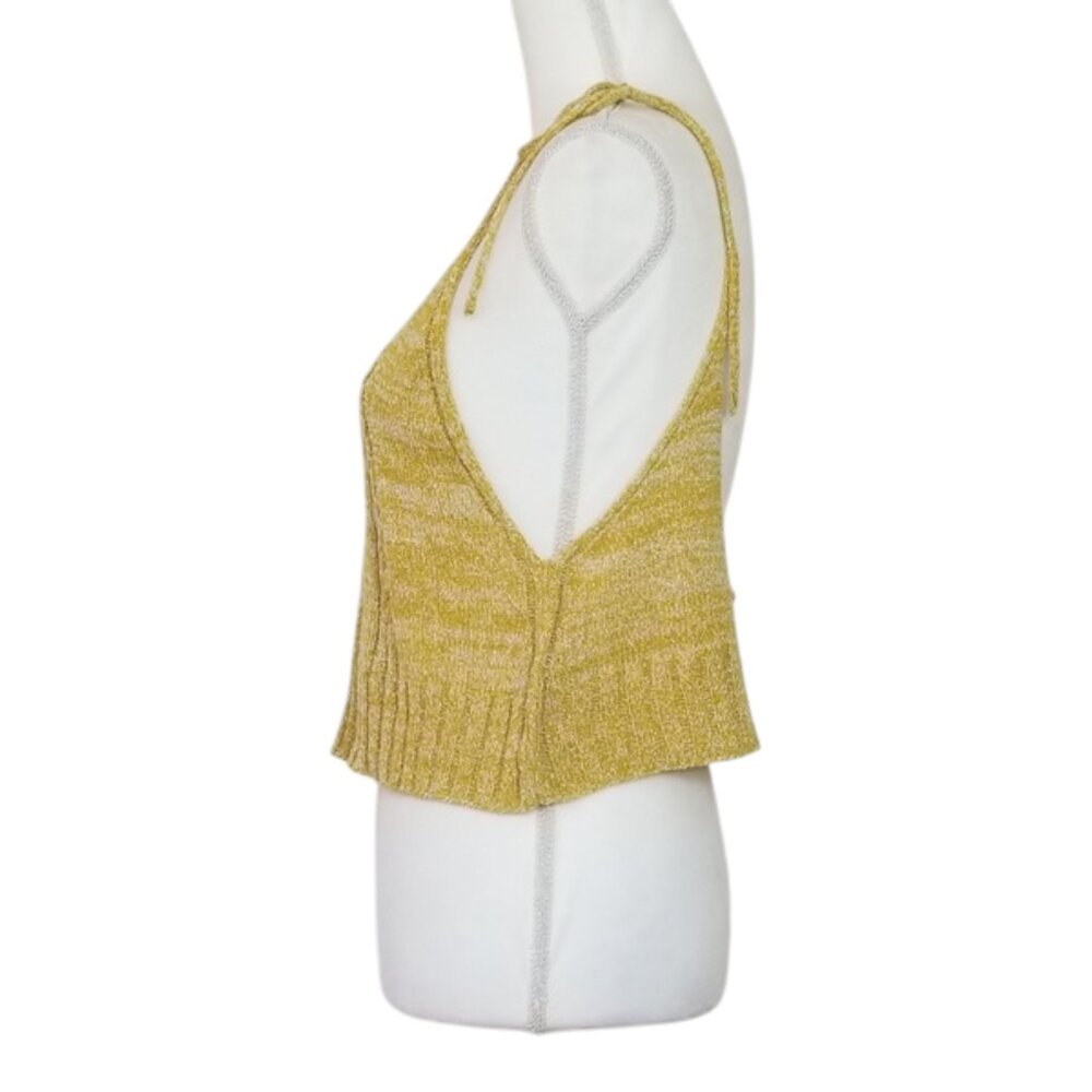 FREE PEOPLE BOMBSHELL OPEN-KNIT CROP TANK - Picture 9 of 9